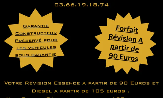Votre Révision a partir de 90 euros, Lille Sud, AUTOWORKS TD