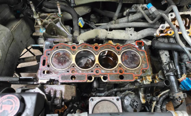 ancien joint de culasse